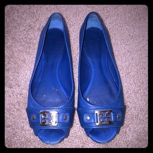 Tory Burch open toe flats